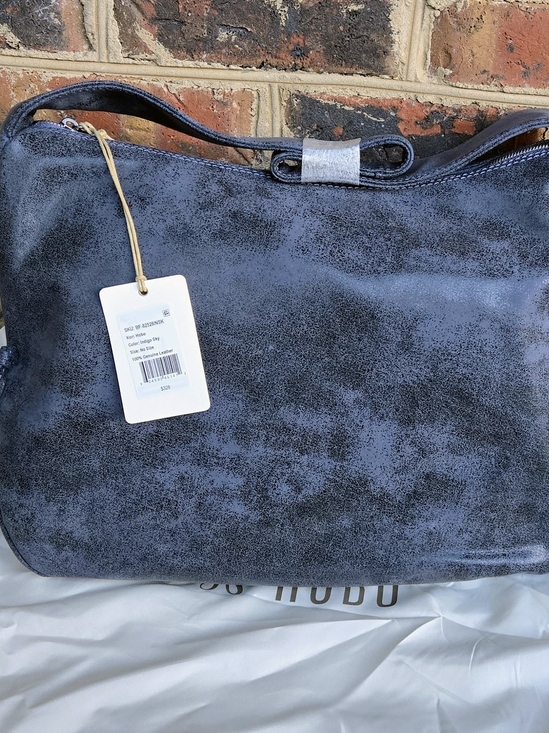 HOBO Handbags - HOBO Distressed Kori Shoulder Bag - Buffed Navy
